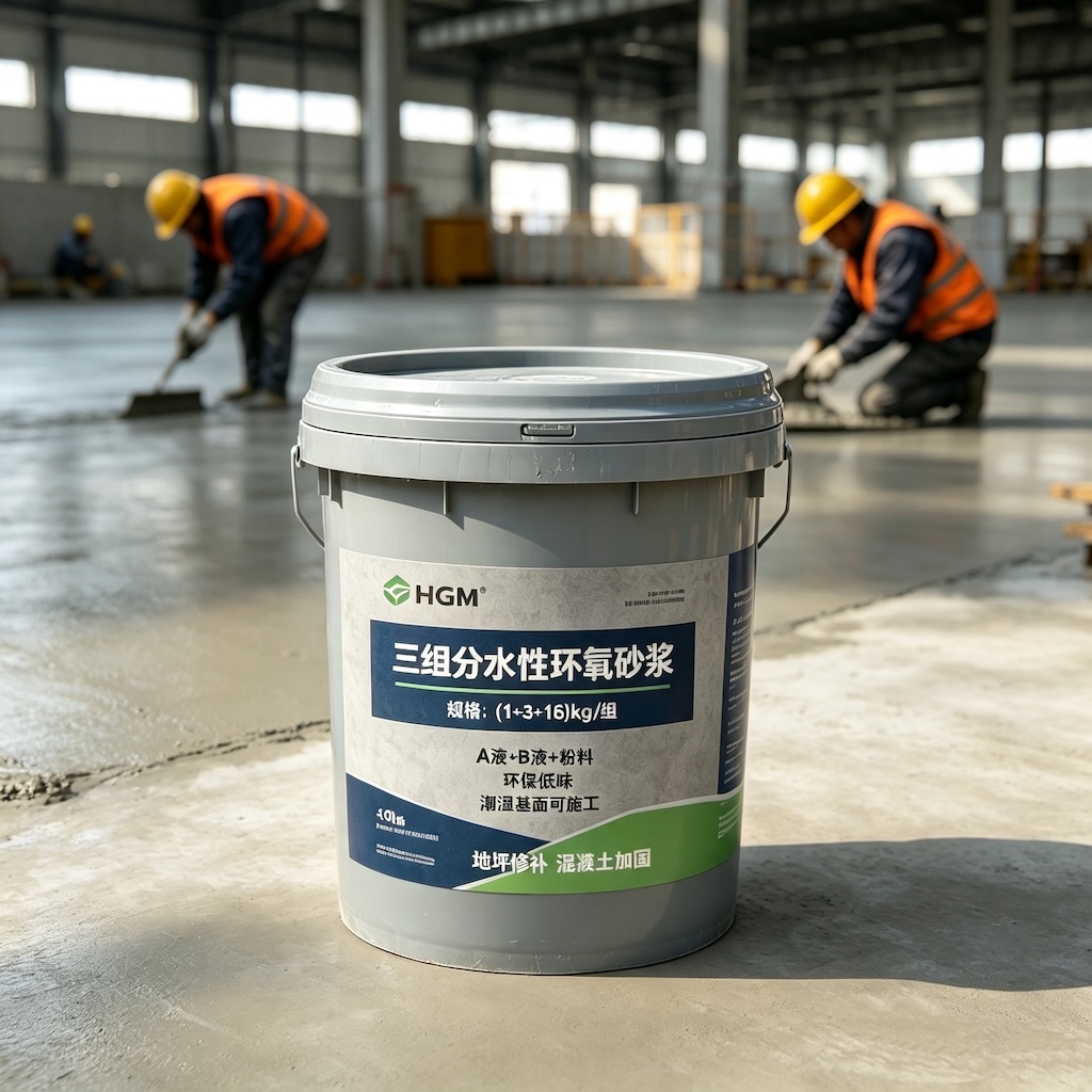 荷塘三组份水性环氧砂浆